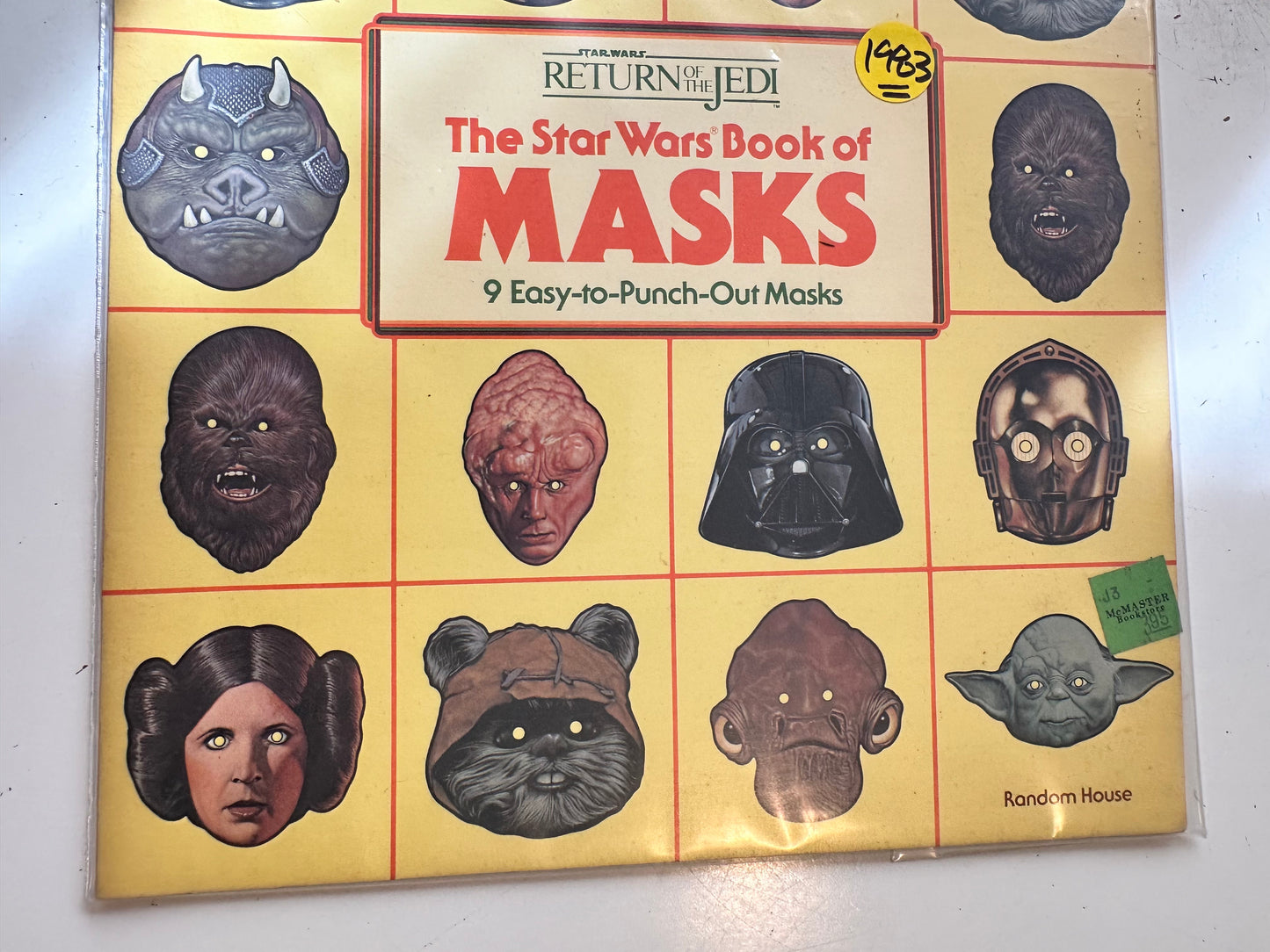 Star Wars book of Masks 1983