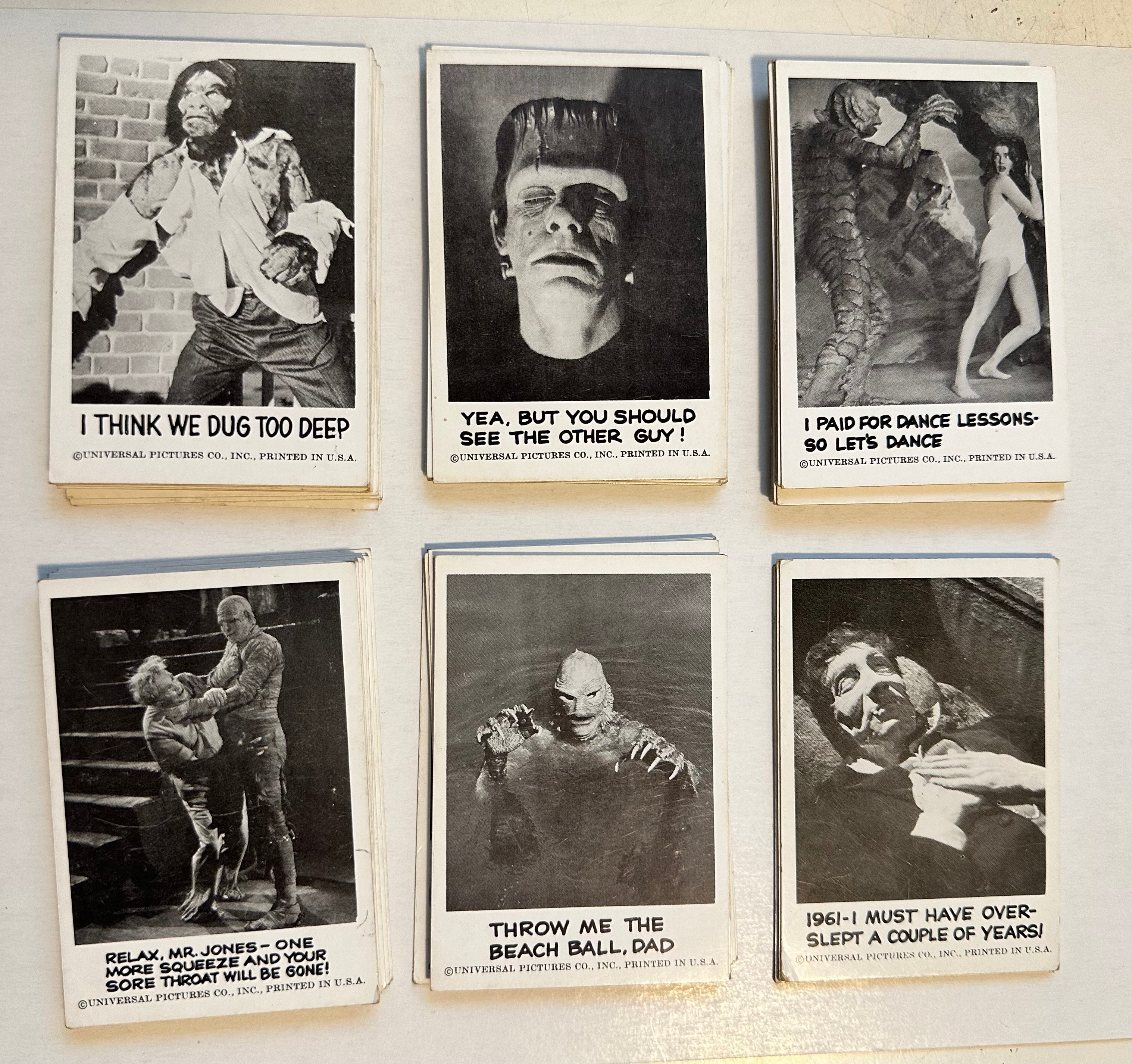 Spook Stories Leaf rare Horror cards set 1961