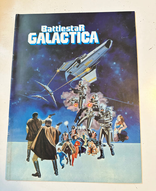 Battlestar Galactica rare movie program 1979