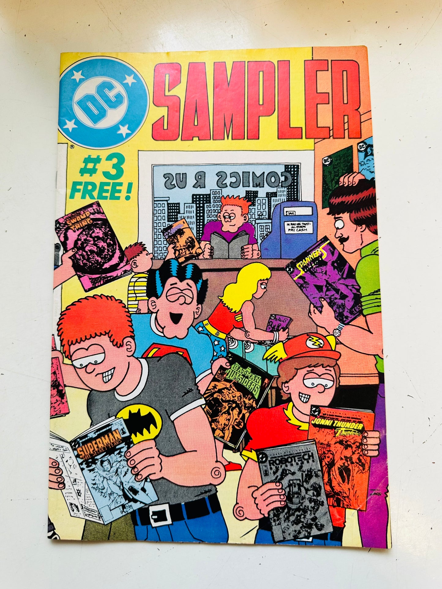 DC sampler comic number three 1984