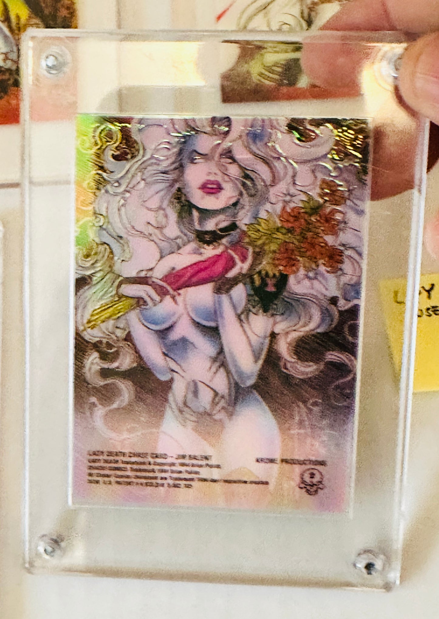 Lady Death rare Translucent insert cards set 1990s