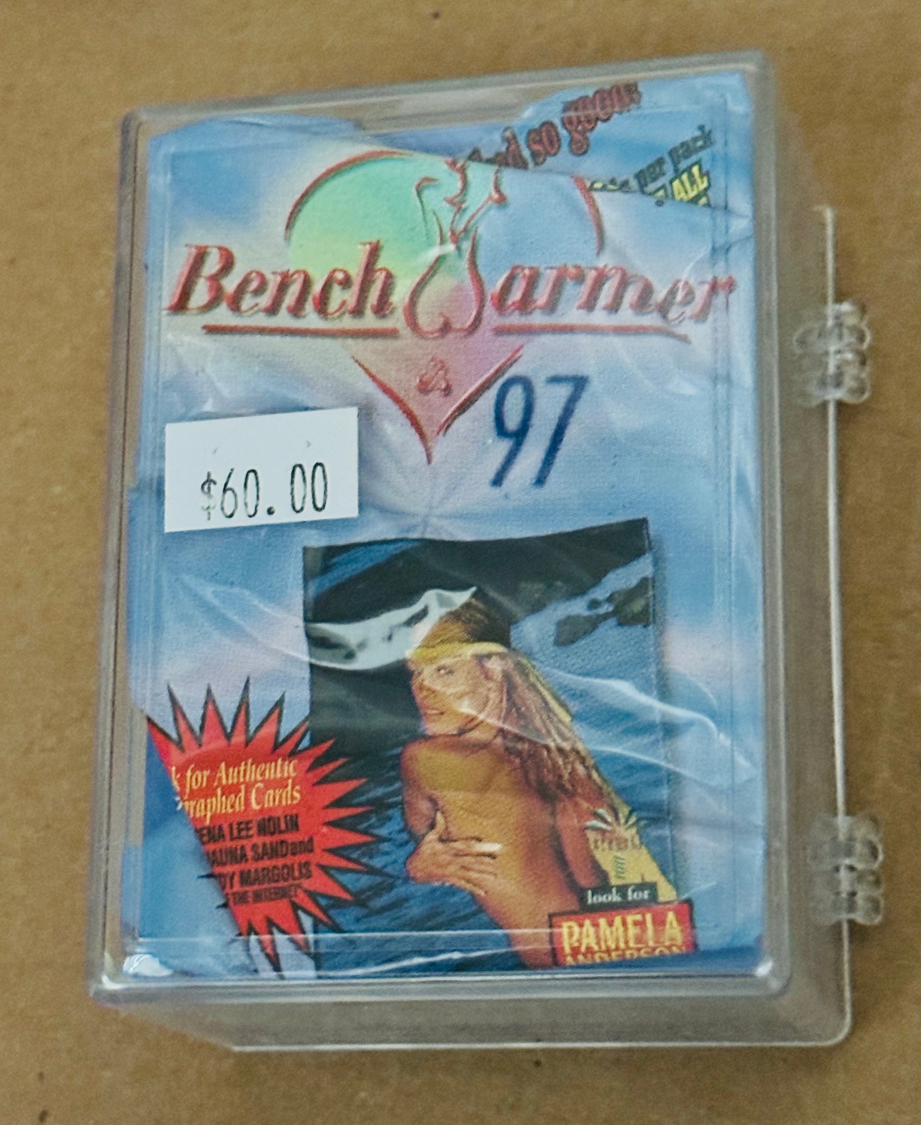 Benchwarmers series, one rare, first set with Pamela Anderson, 1997