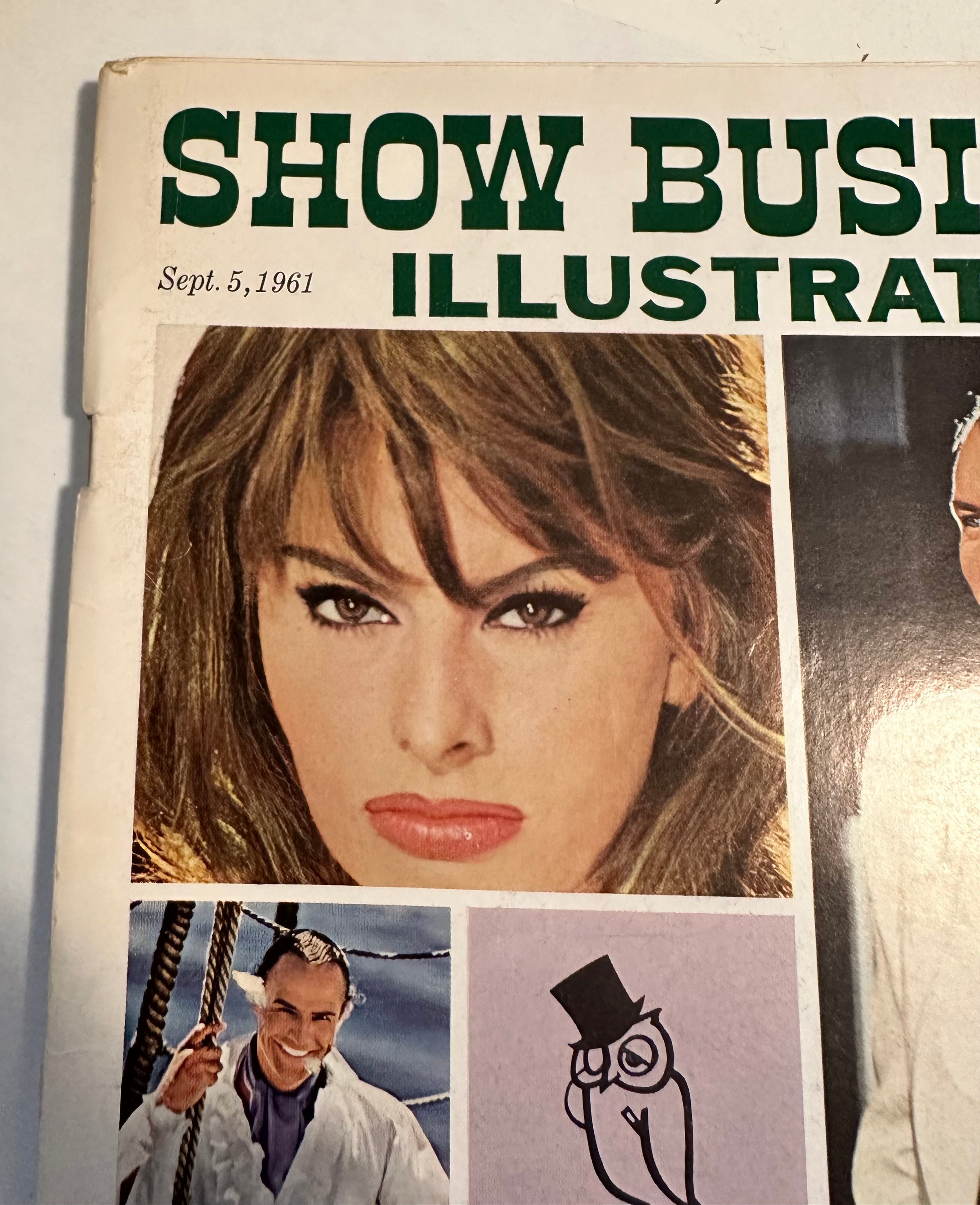 Show Business Illustrated #1 movie stars magazine 1961