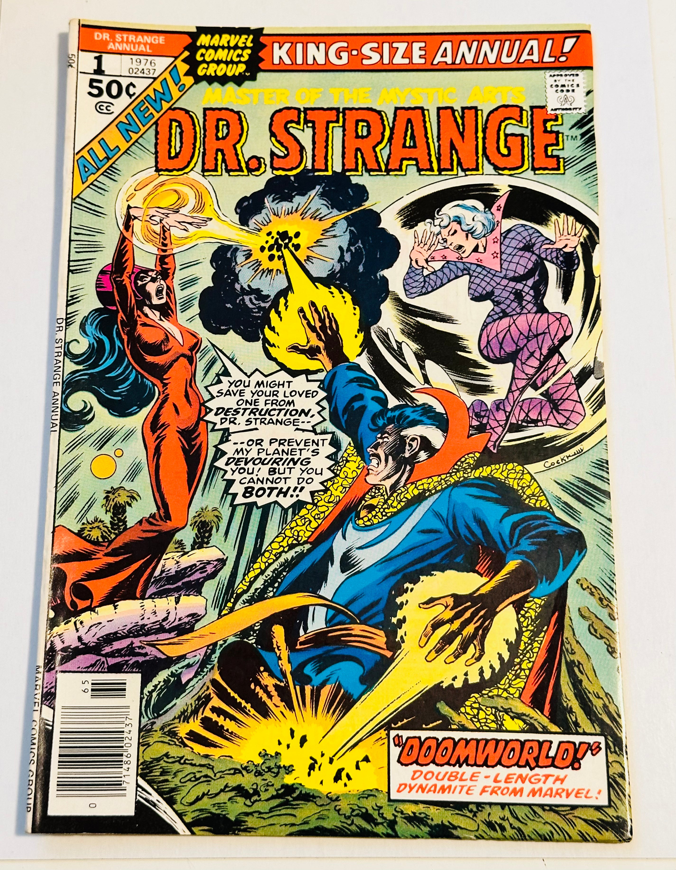 Dr.Strange King-size annual #1 high grade comic book 1976