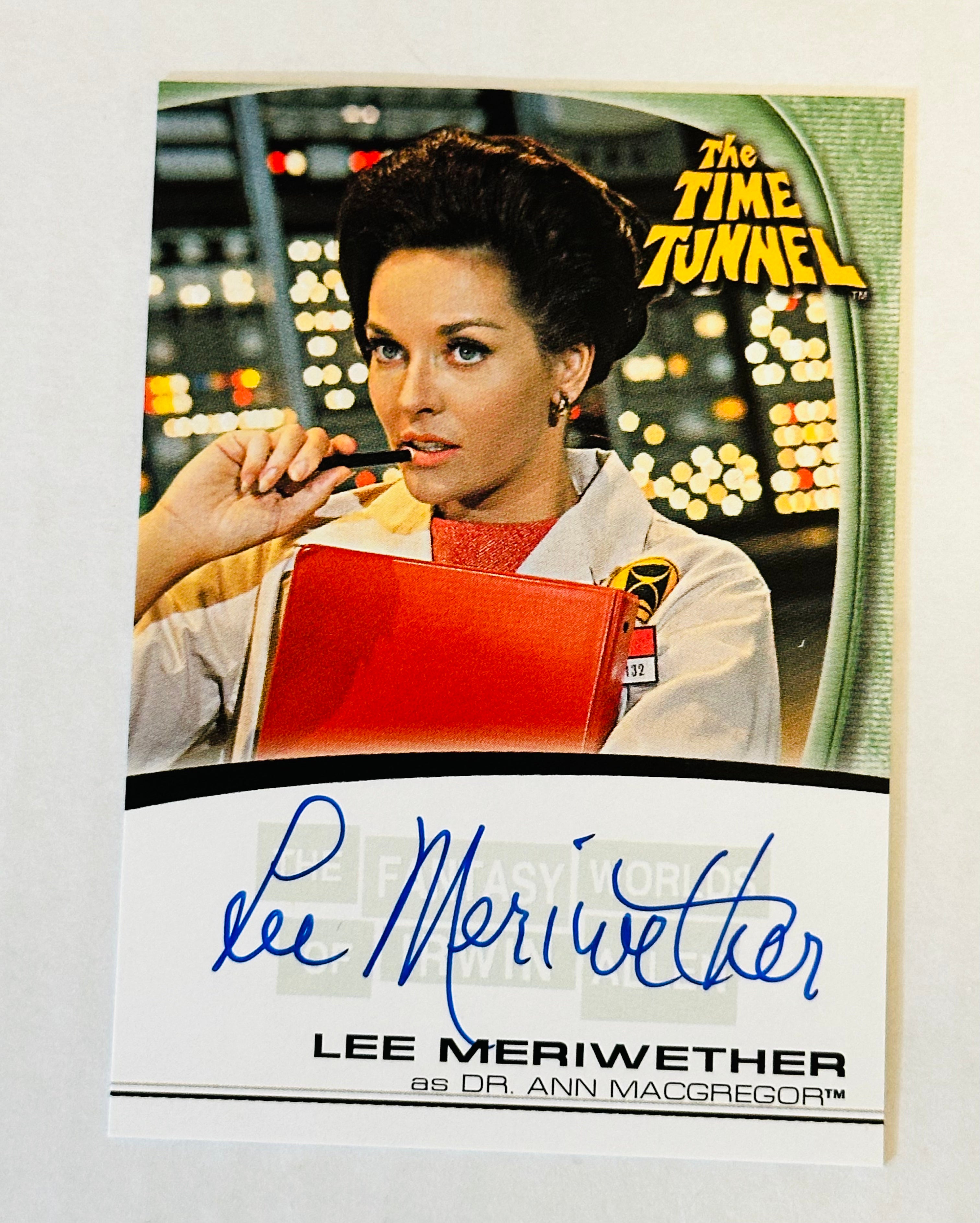 Lee Meriweather time Tunnel TV show autograph insert card