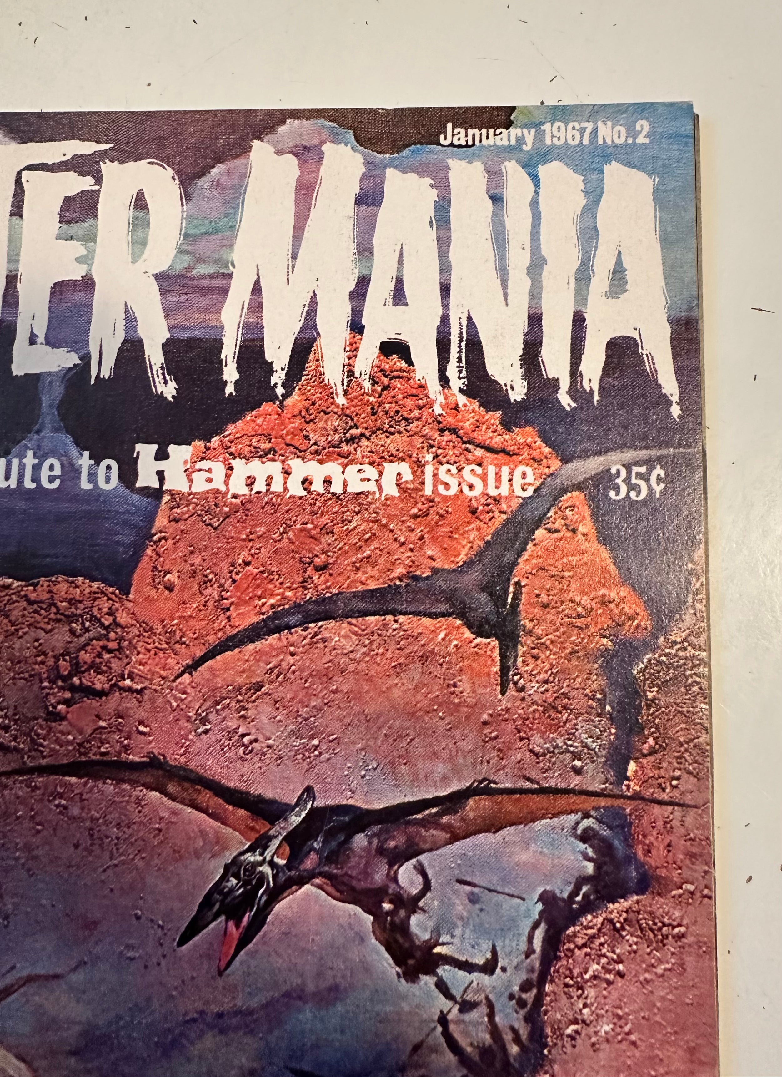 Monster Mania #2 high grade condition magazine 1967