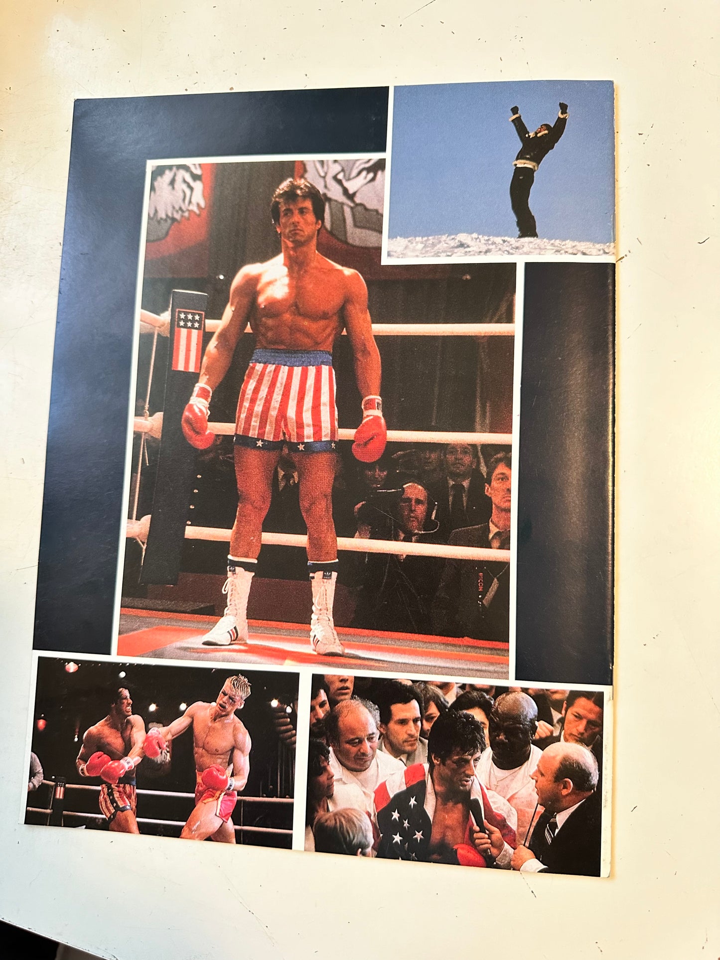 Rocky four rare movie program 1985