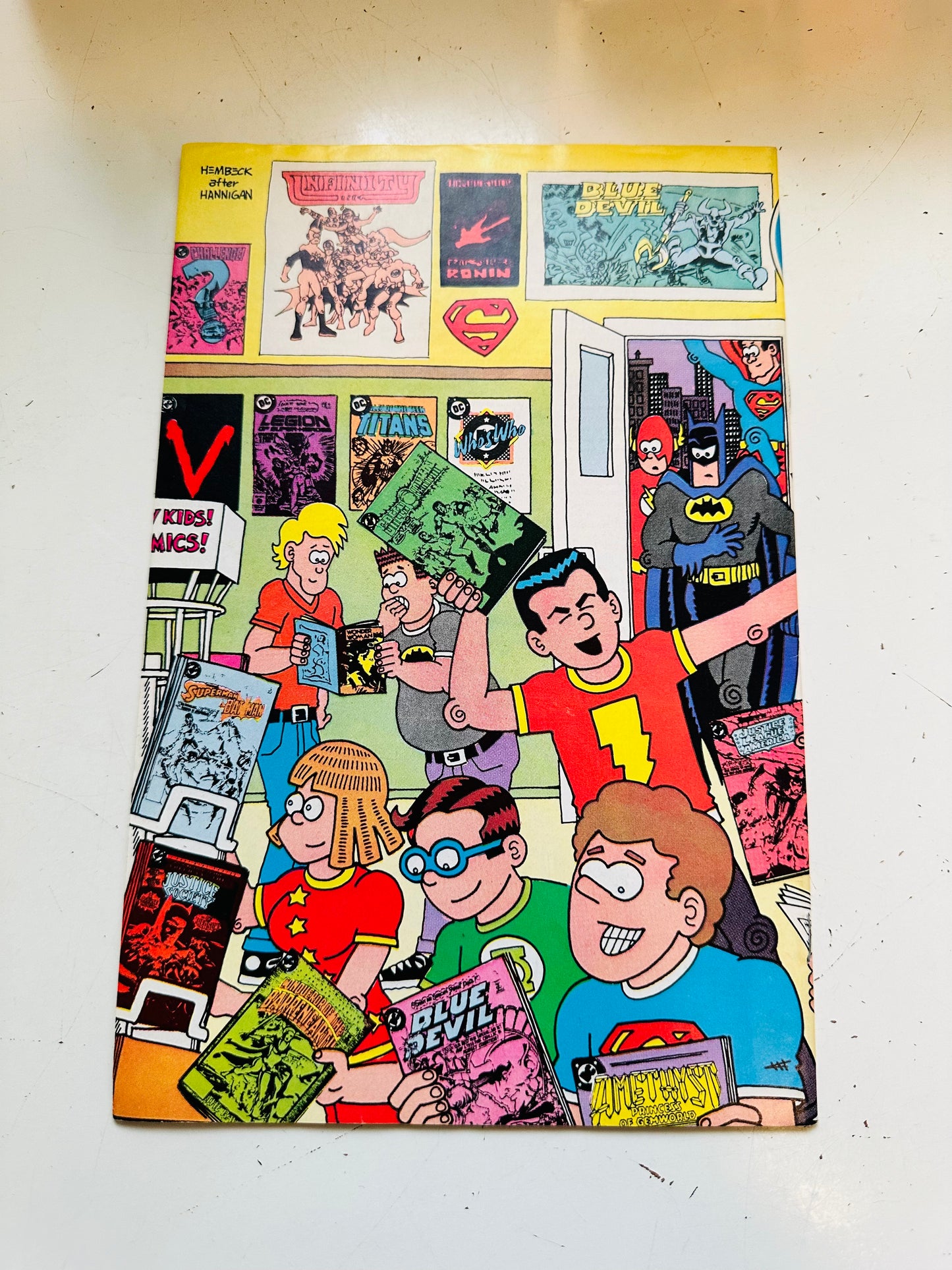 DC sampler comic number three 1984