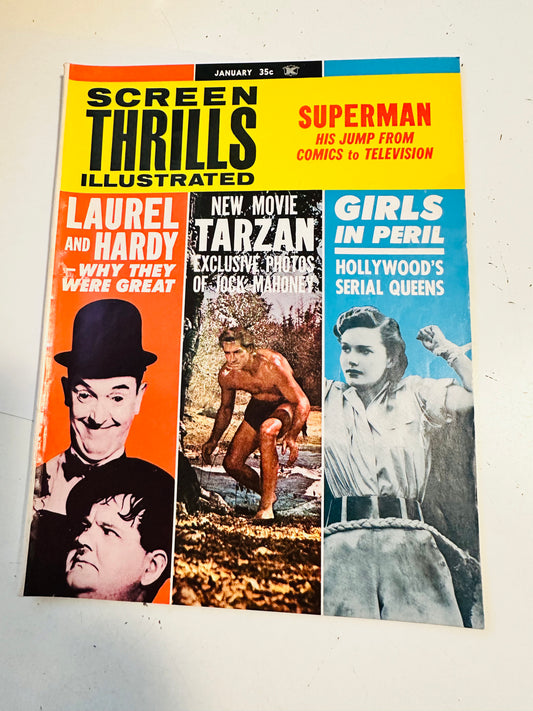 Screen Thrills Illustrated #3 rare movie magazine 1963