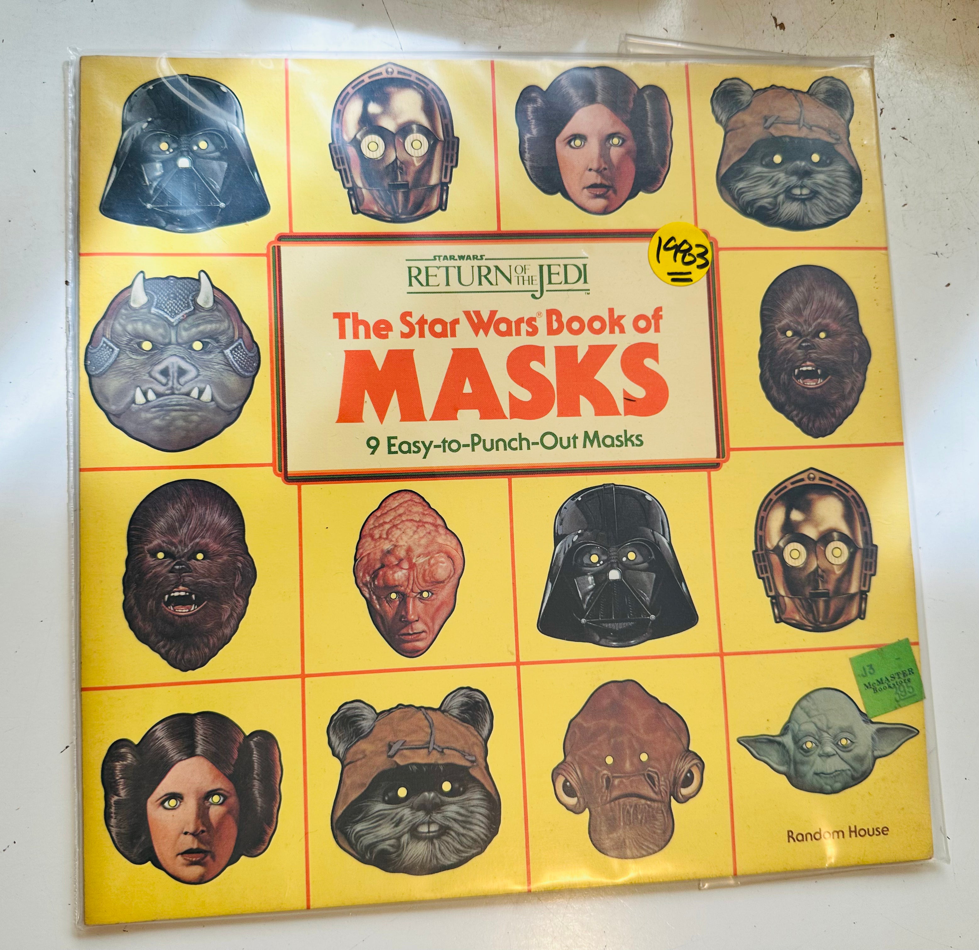Star Wars book of Masks 1983