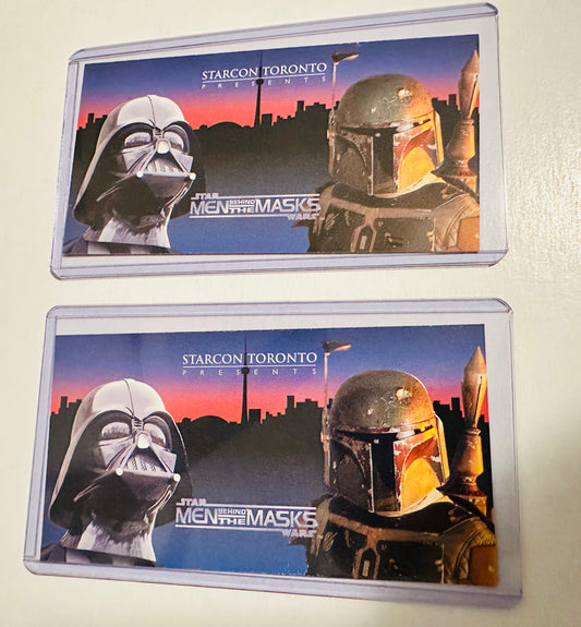 Star Wars Starcon P1 and P2 special cards 1997