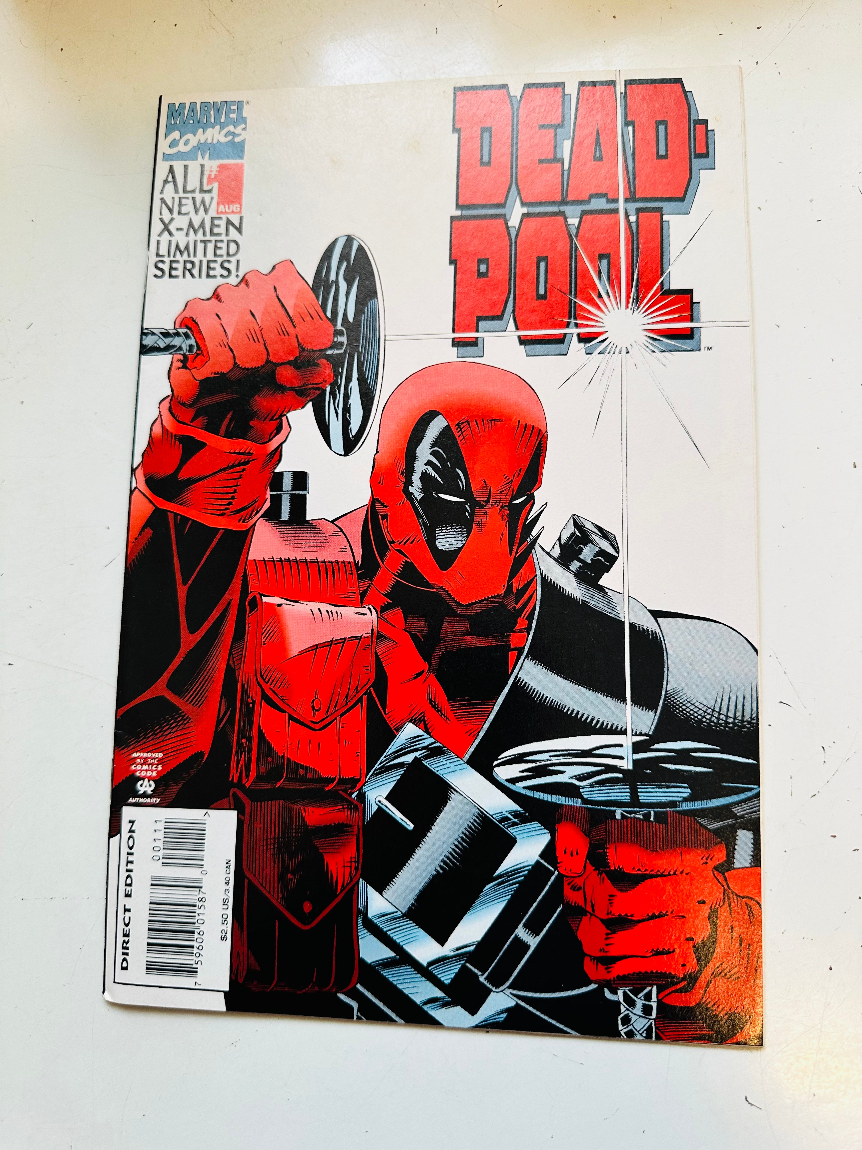Deadpool number one comic Limited series 1994