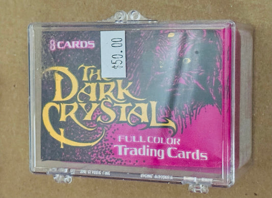 Dark crystal movie card set with wrapper 1982