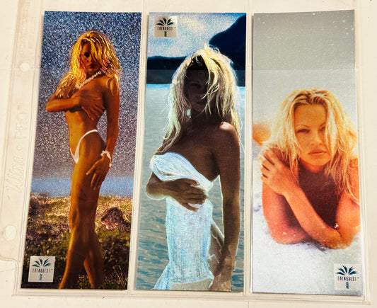 Pamela Anderson, rare three cards promo set