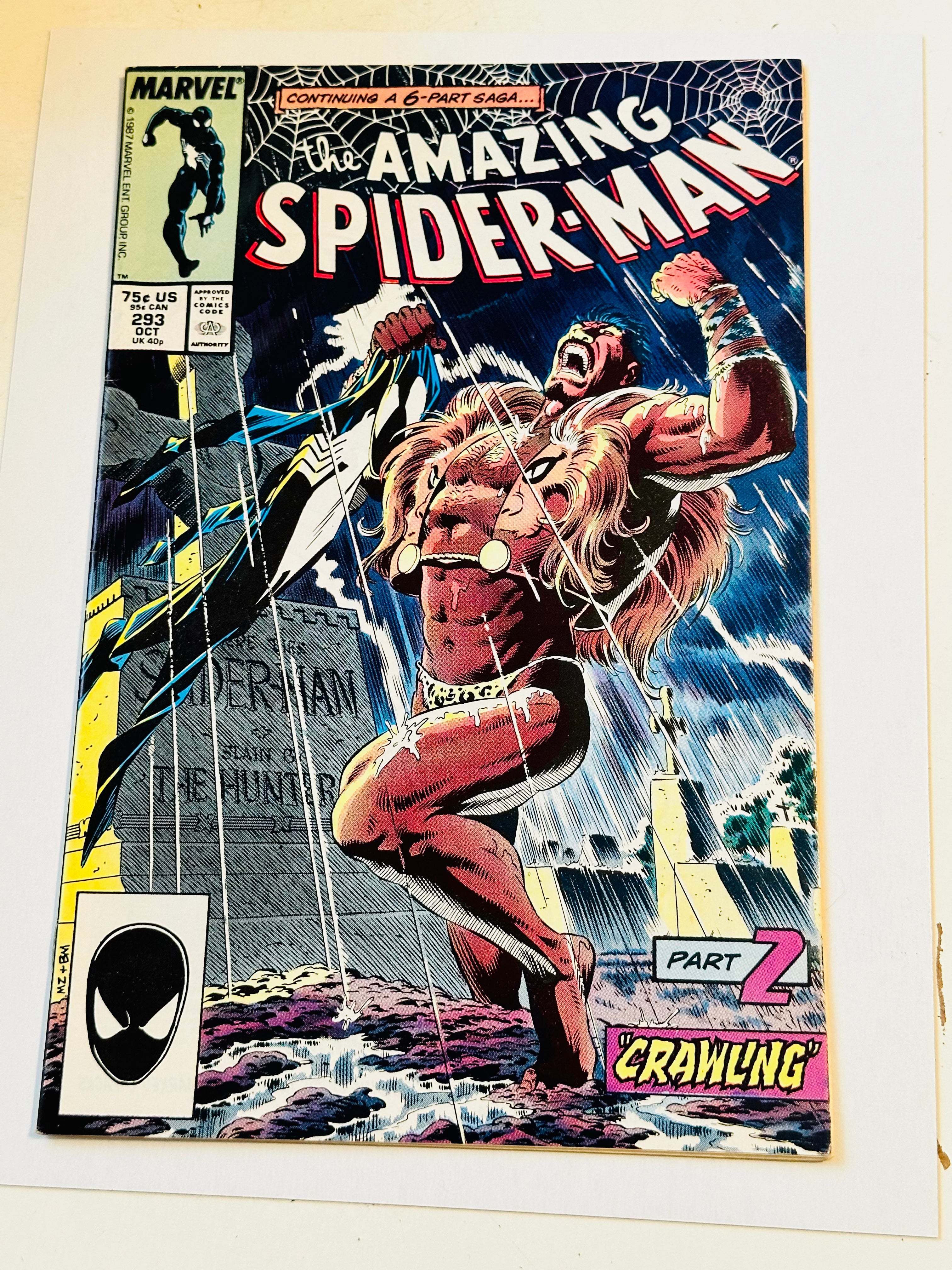 Amazing Spider-man #293 high grade comic book