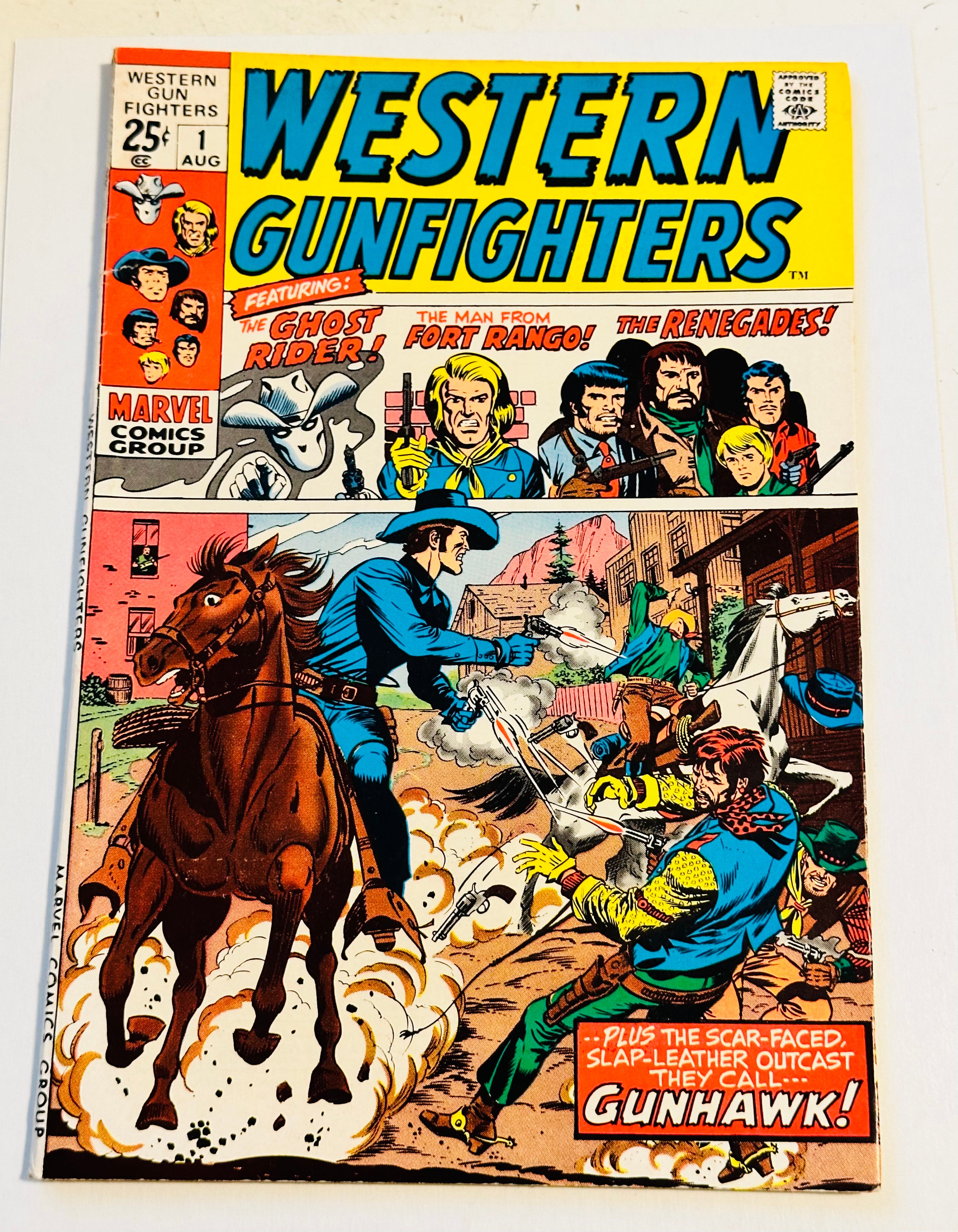 Western Gunfighter #1 high grade condition comic book 1970