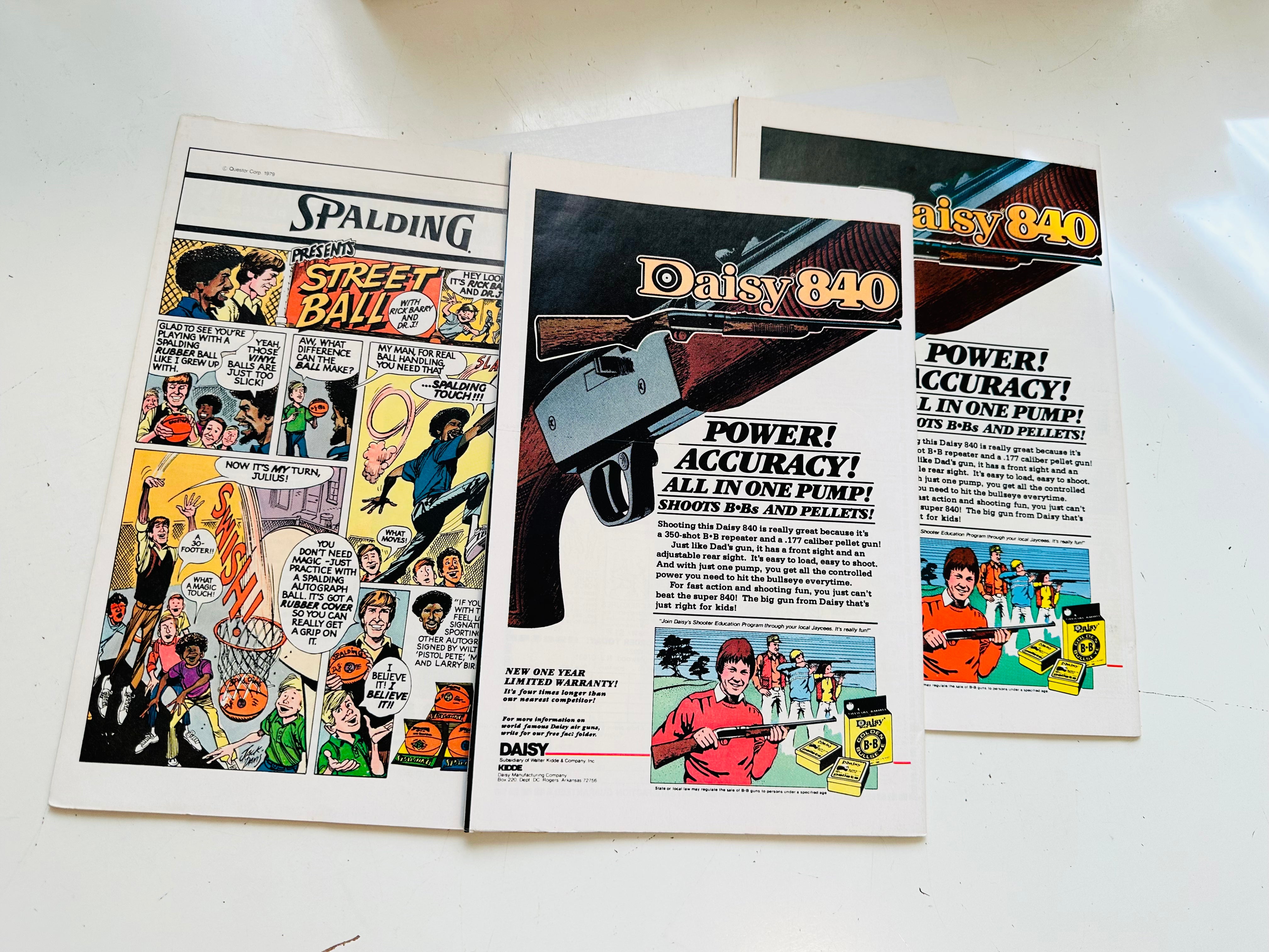 The untold Legend of Batman #1-3 vintage Vf condition comic books 1980