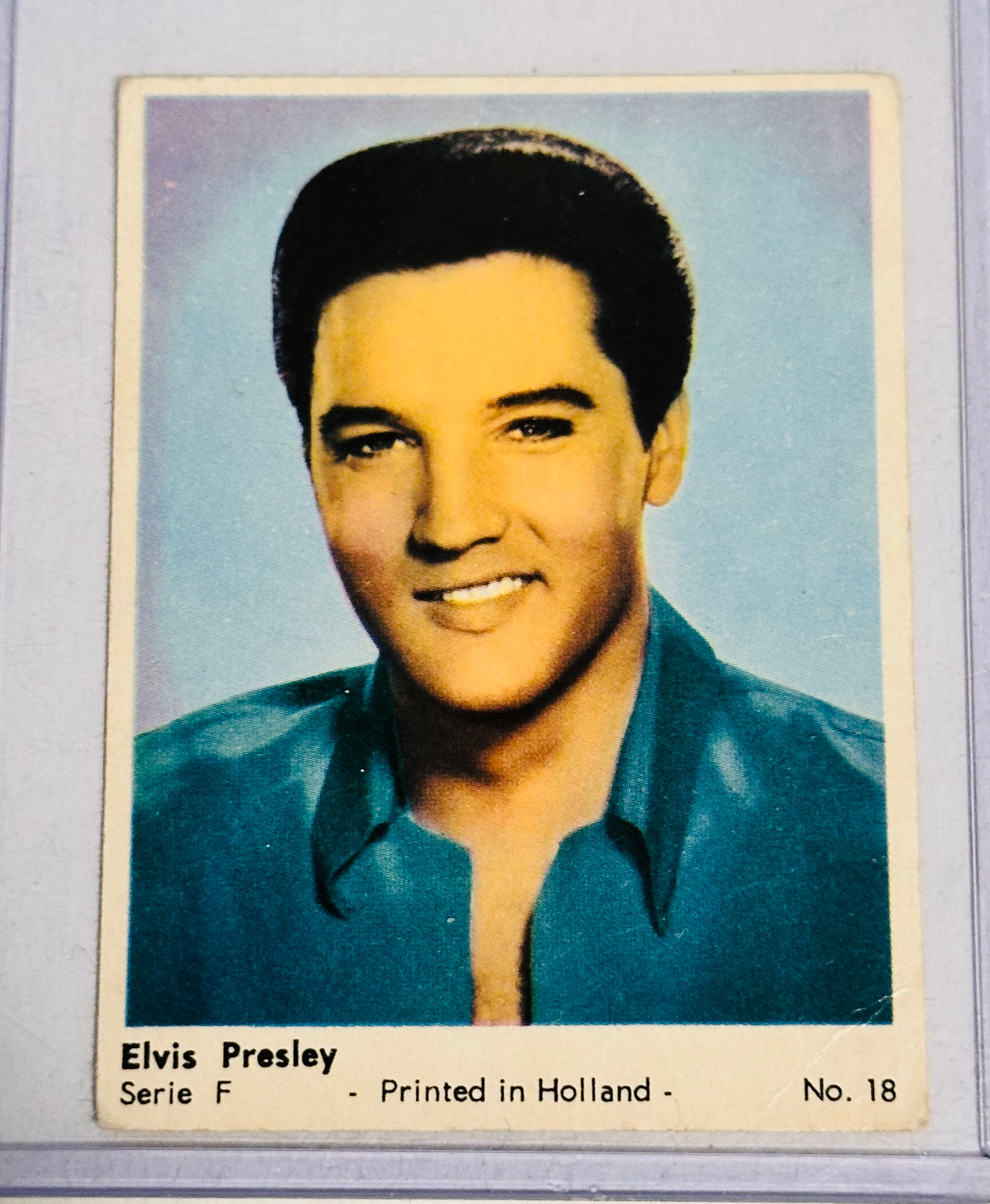 Elvis rare card 1962