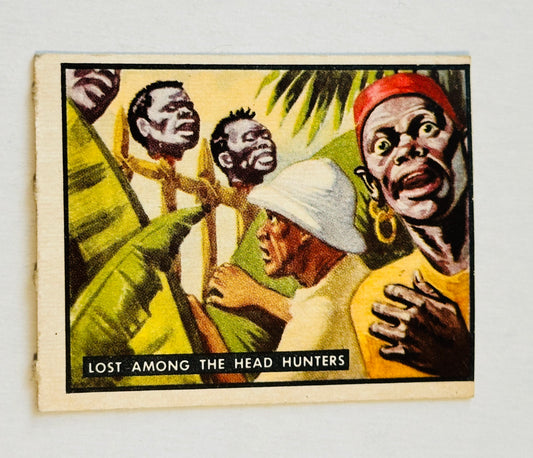 1950 Bring Em Back alive rare headhunters Nm high grade condition card