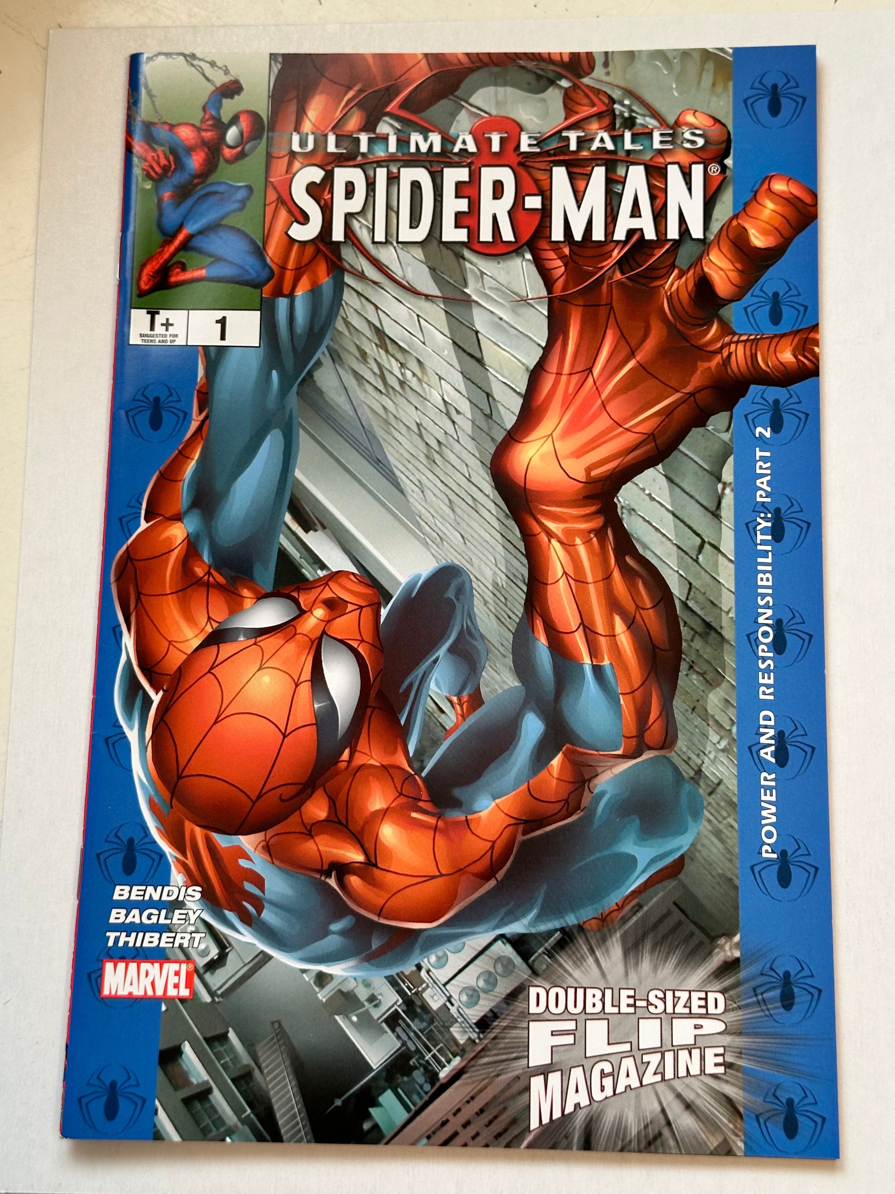 Spider-Man ultimate tales number one flip cover