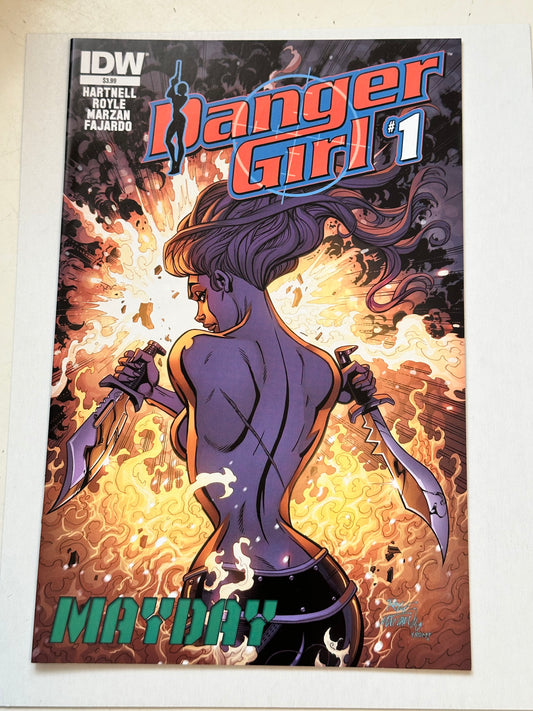 Danger, girl, number one high grade condition comic book