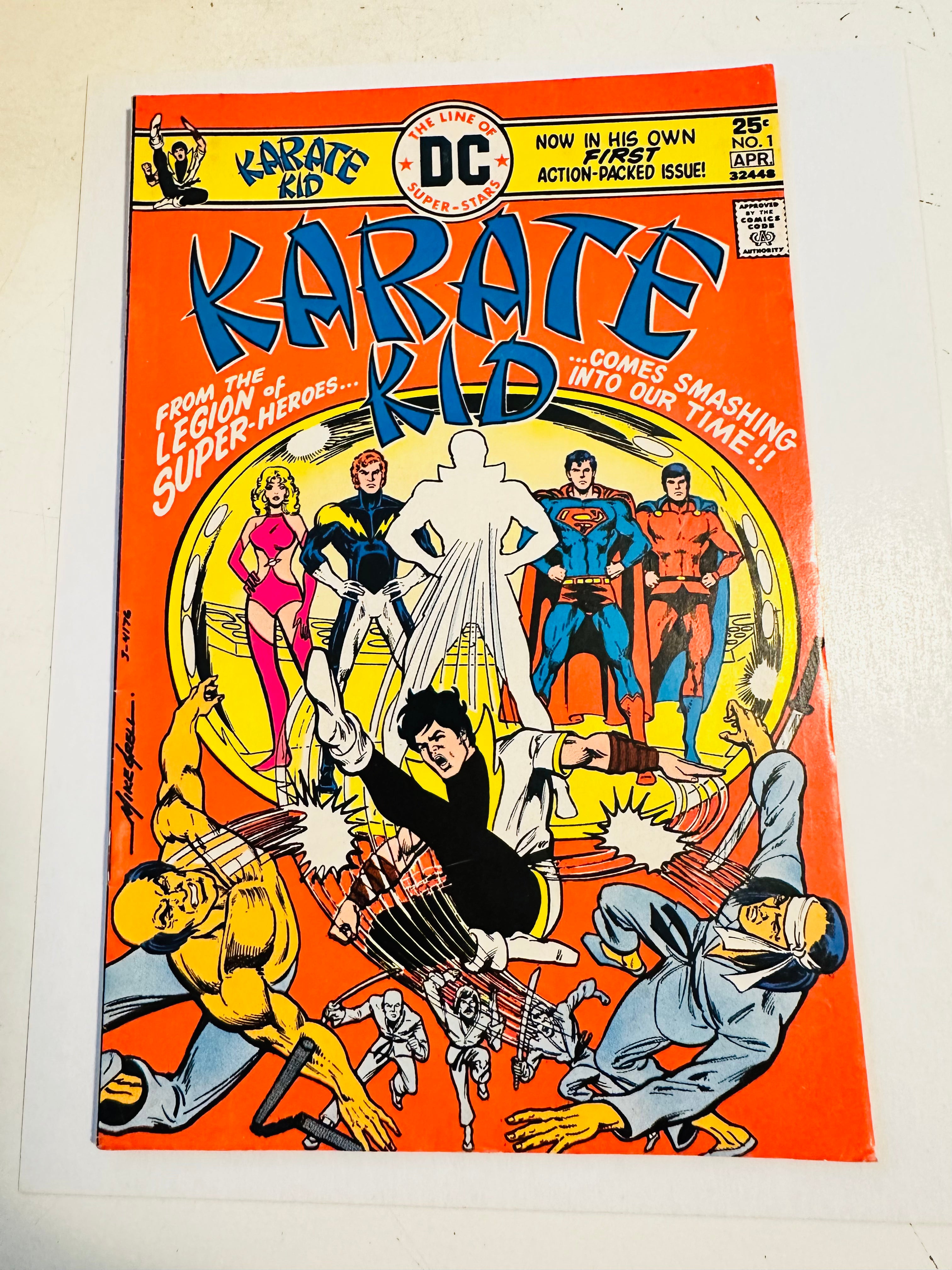 Karate Kid #1 comic book 1976