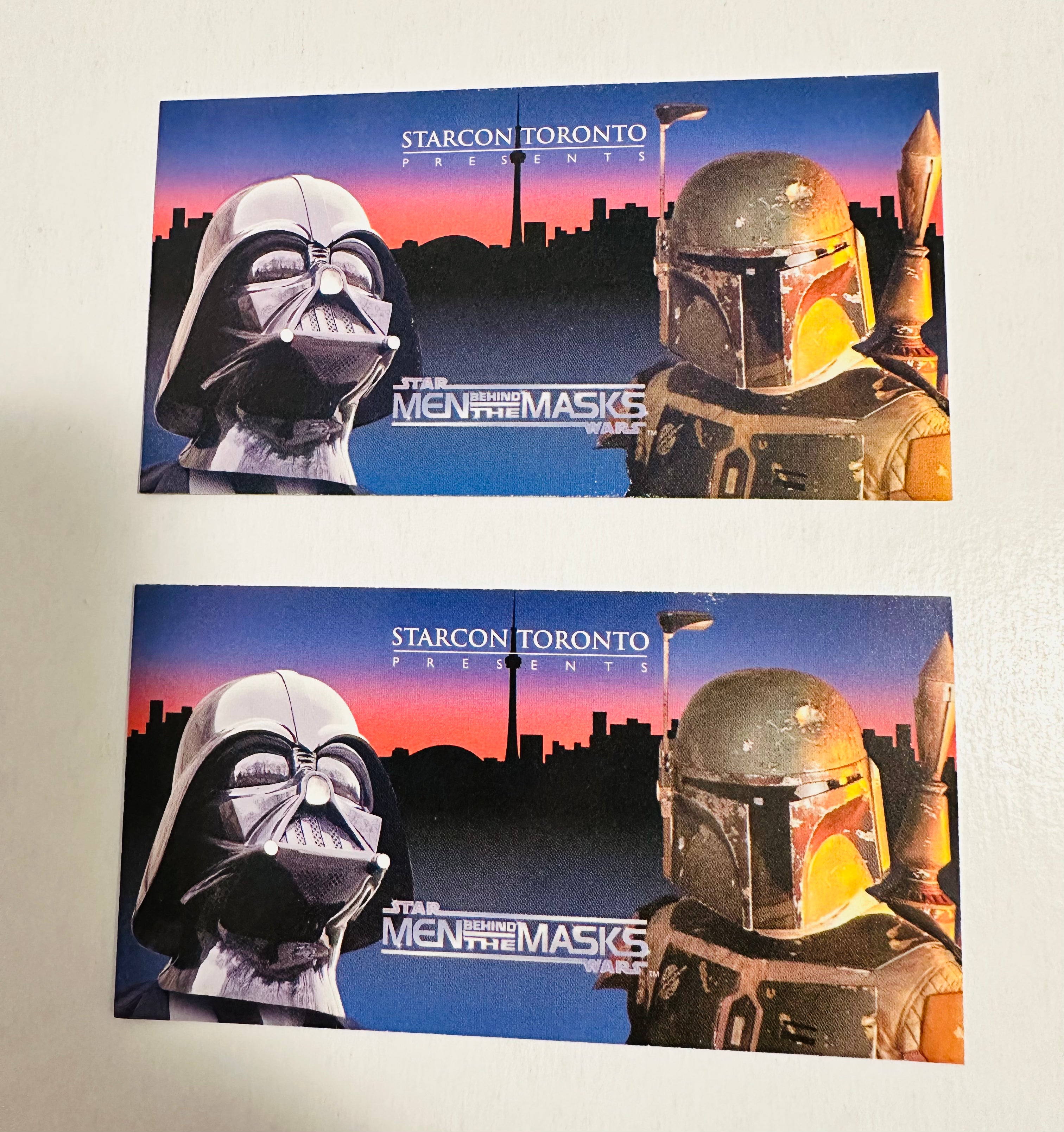 Star Wars Starcon P1 and P2 special cards 1997