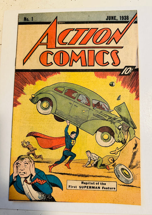 Action Comics #1 rare reprint comic limited issued 1976