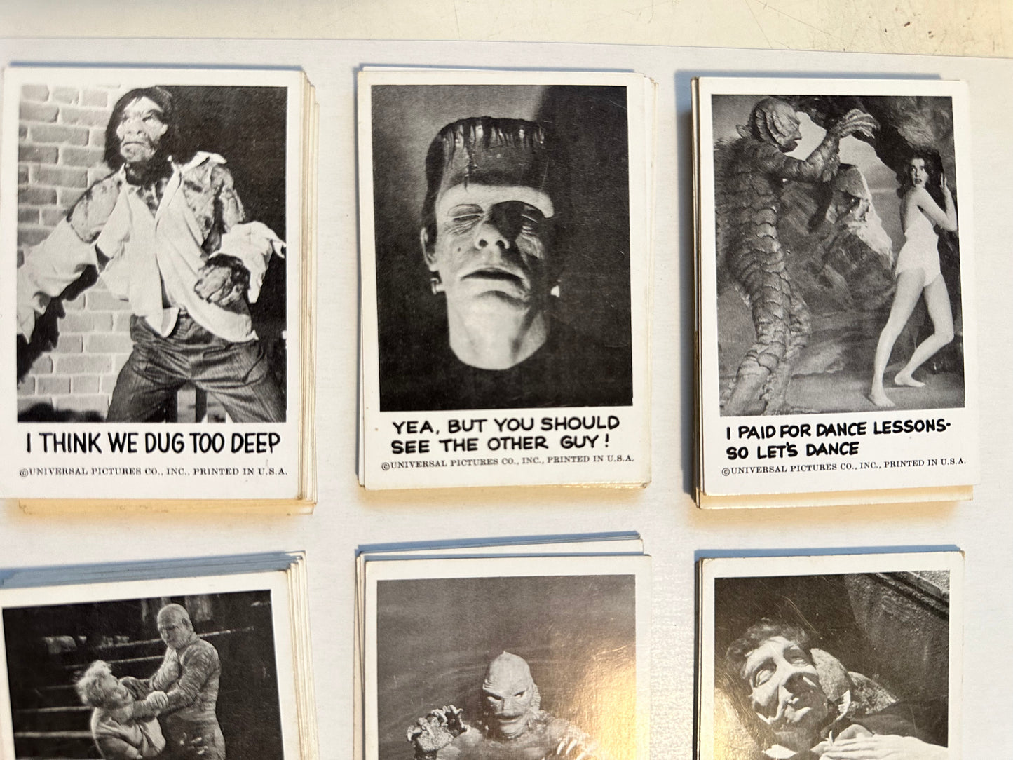 Spook Stories Leaf rare Horror cards set 1961