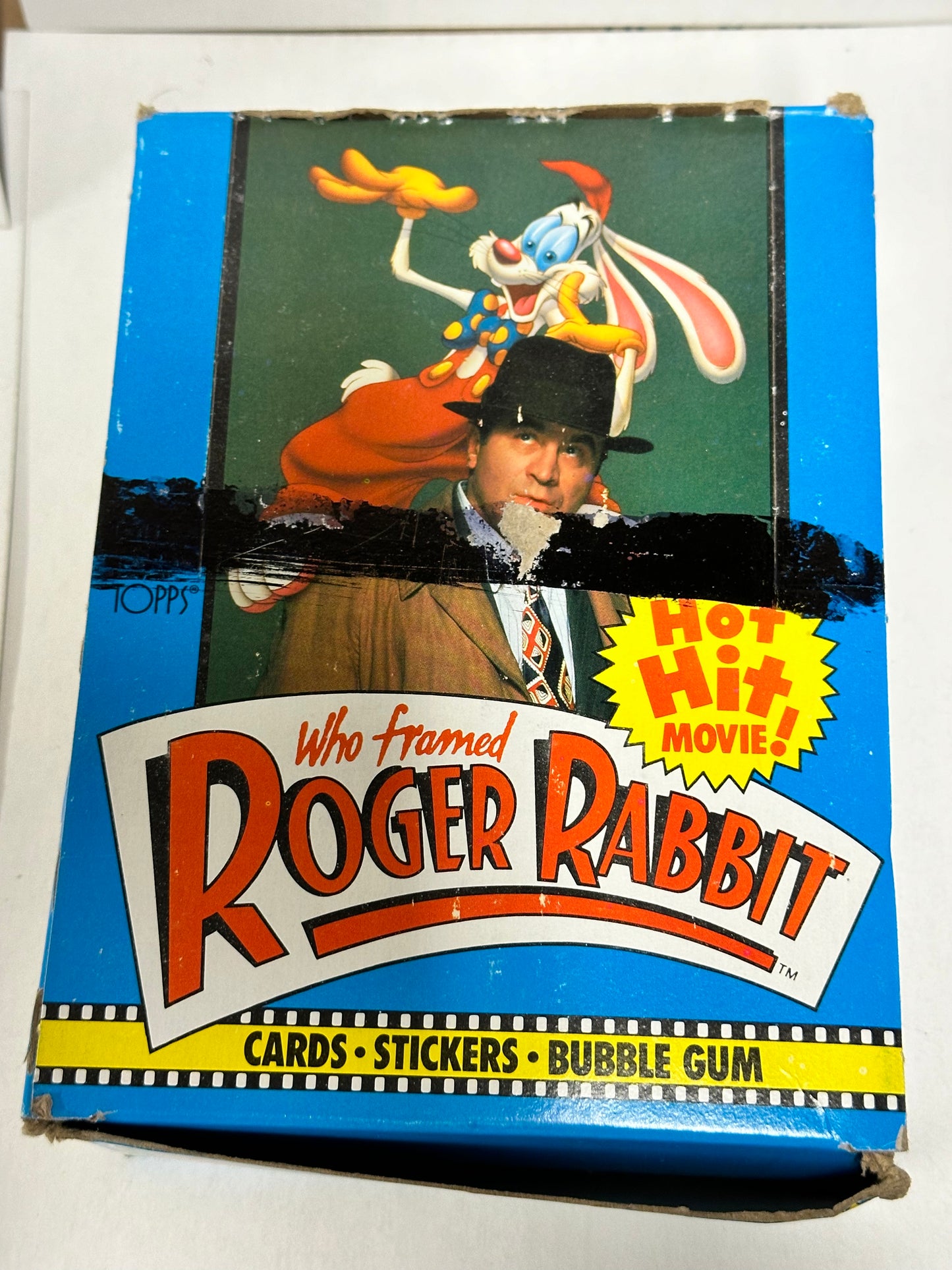 Roger Rabbit movie cards 36 packs box 1988