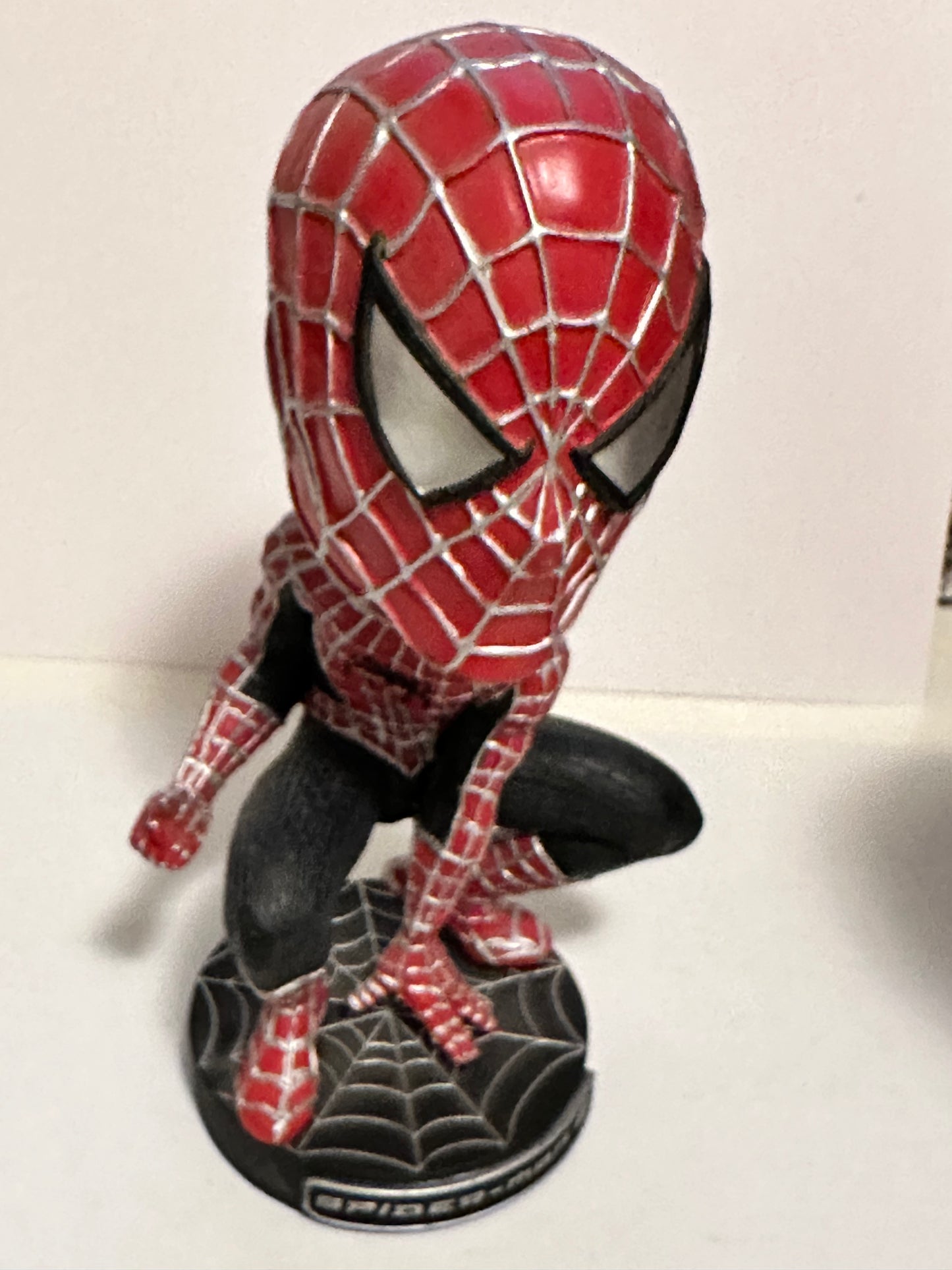 Spider-Man forward pose rare vintage bobblehead figure