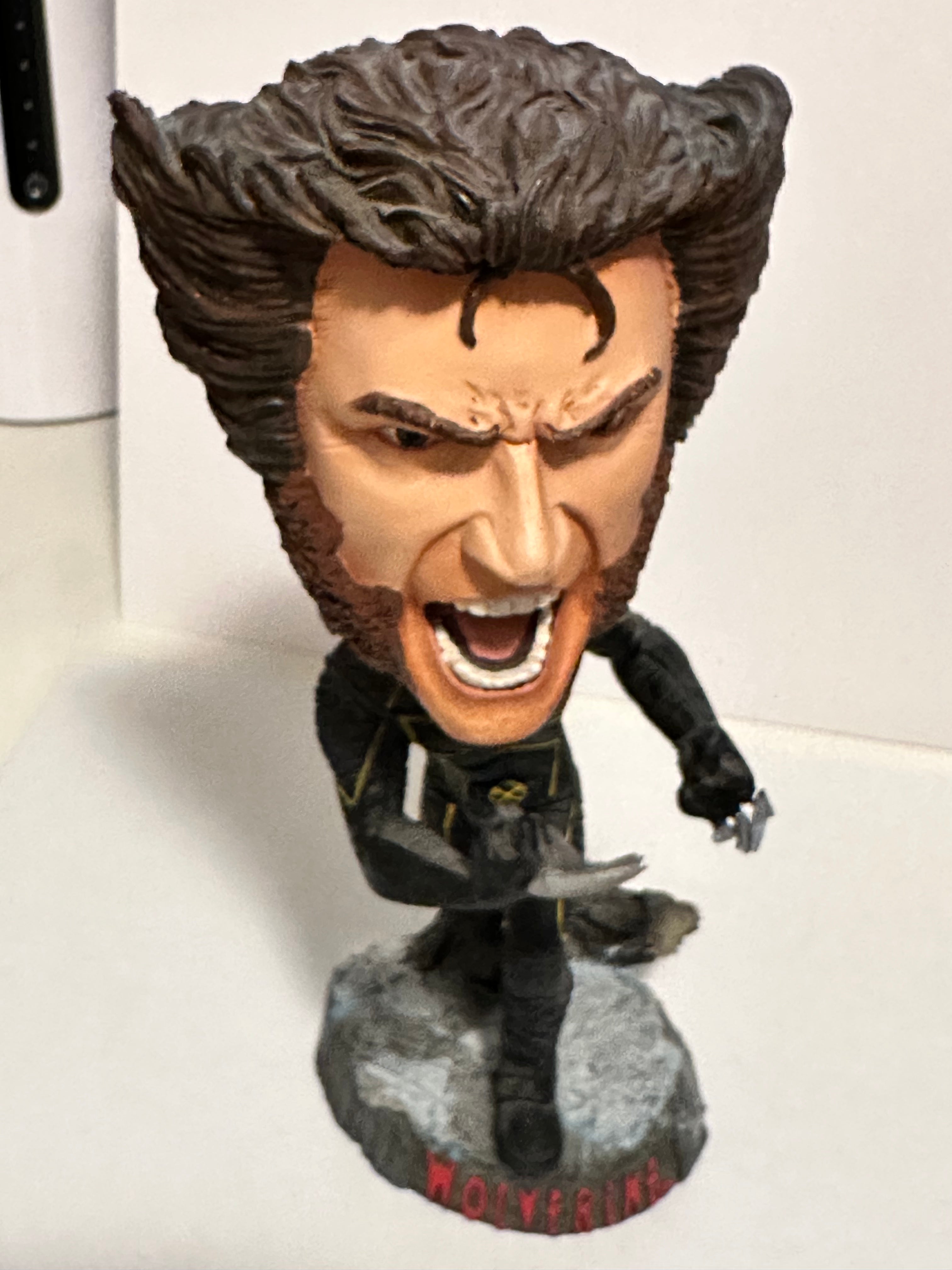 Wolverine X-Men rare 7 inches high vintage bobblehead figure