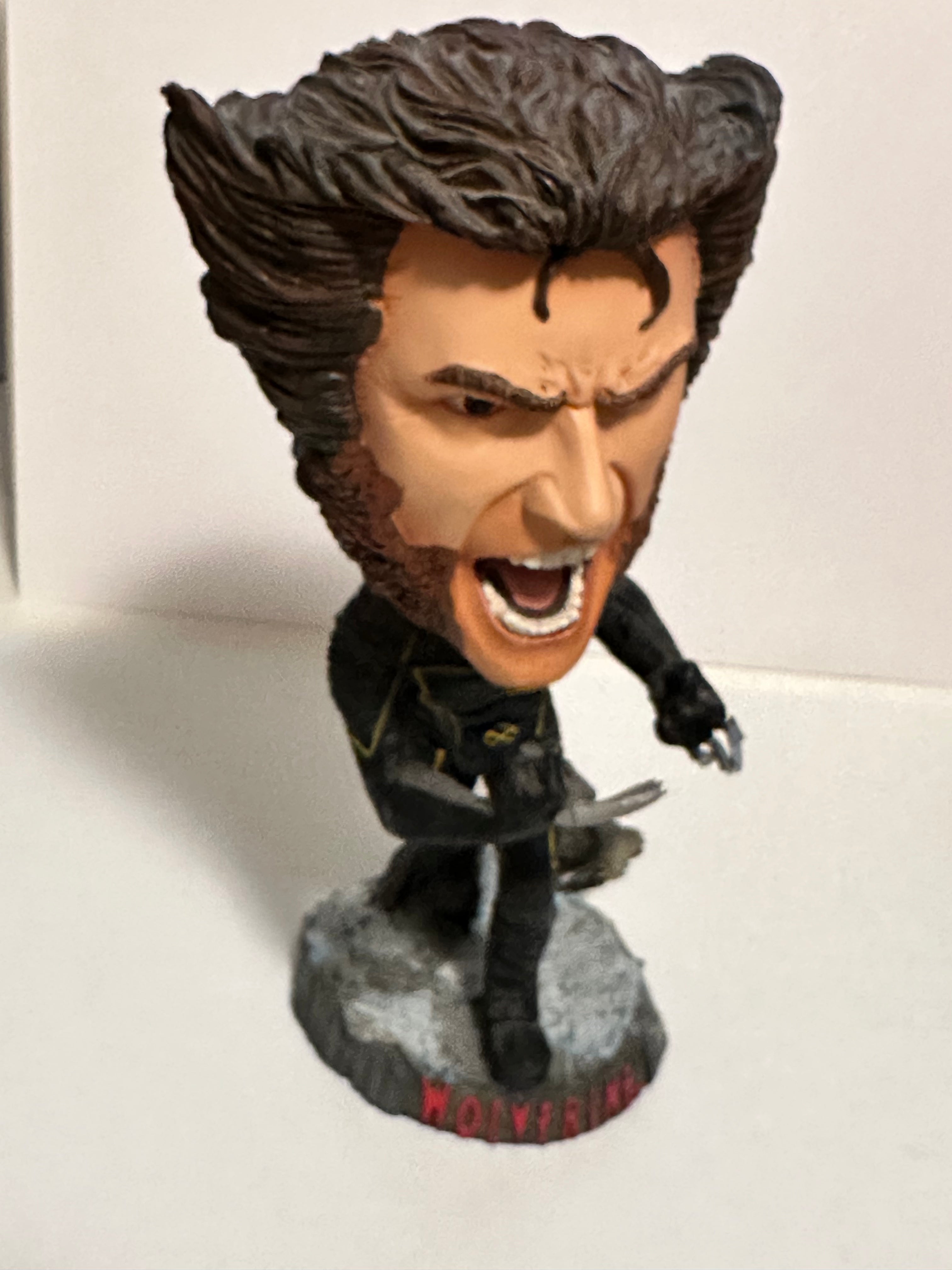 Wolverine X-Men rare 7 inches high vintage bobblehead figure